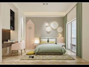 childrens bedroom 3Dモデル