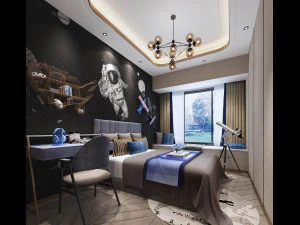 子供部屋 3Dモデル