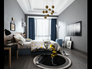 childrens bedroom 3D Model
