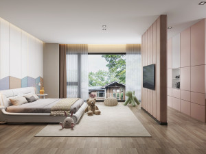childrens bedroom 3D 模型