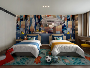 childrens bedroom 3D Model