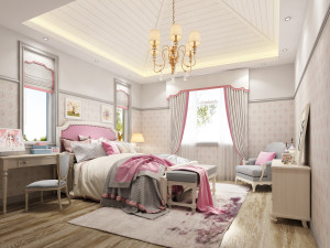 childrens bedroom 3D 模型