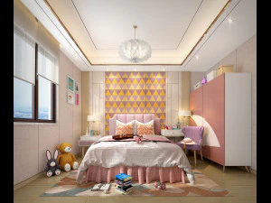 子供部屋 3Dモデル
