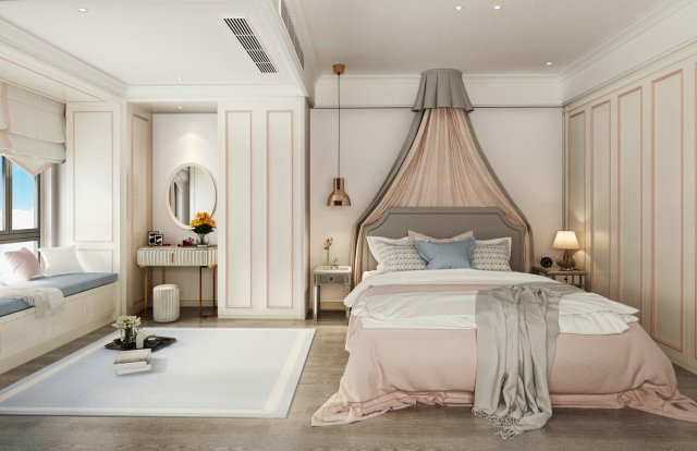 childrens bedroom Modèle 3D .c4d .max .obj .3ds .fbx .stl .blend