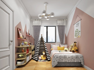 childrens bedroom 3D 模型