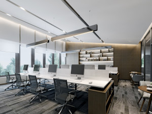 modern office 3D Model