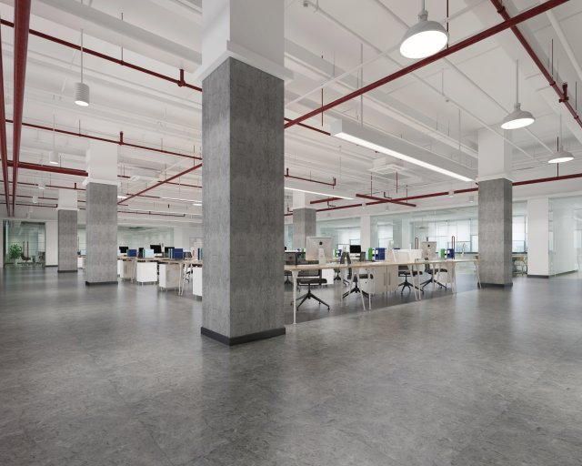 modern office 3D Model .c4d .max .obj .3ds .fbx .stl .blend 
