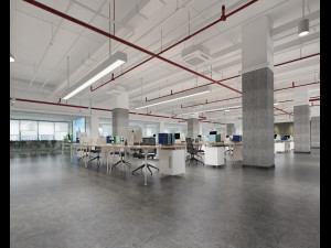 modern office 3D Model