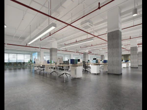 modern office 3D Model