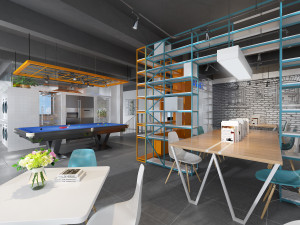 modern office 3D 모델