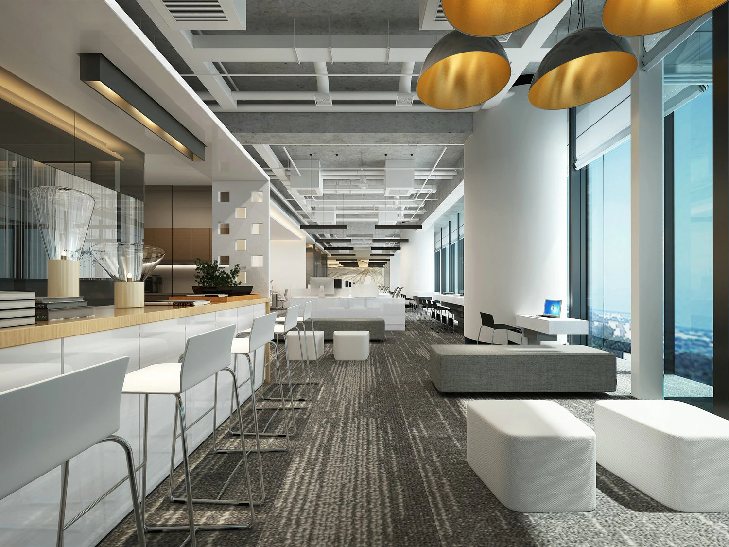 modern office 3D Model .c4d .max .obj .3ds .fbx .stl .blend 