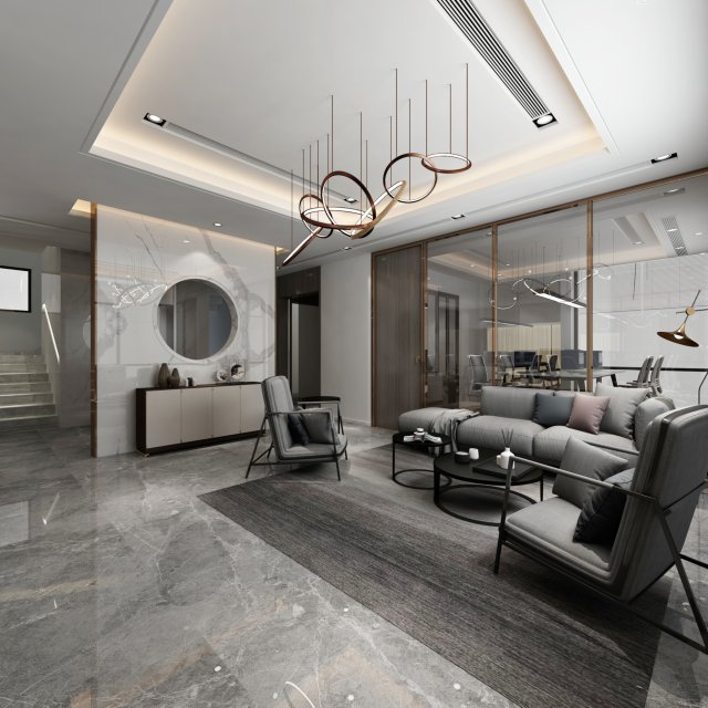 modern office 3D 모델 .c4d .max .obj .3ds .fbx .stl .blend 