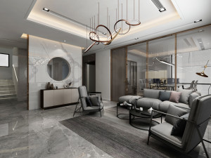 modern office 3D 模型