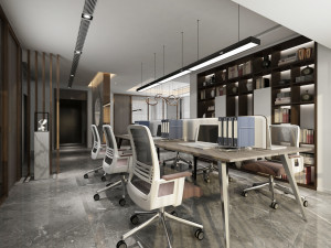 modern office 3D 모델