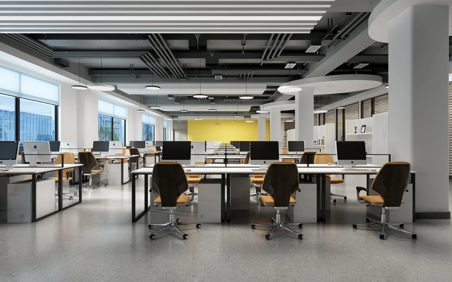 modern office 3D Model .c4d .max .obj .3ds .fbx .stl .blend