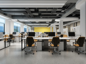 modern office 3D 模型