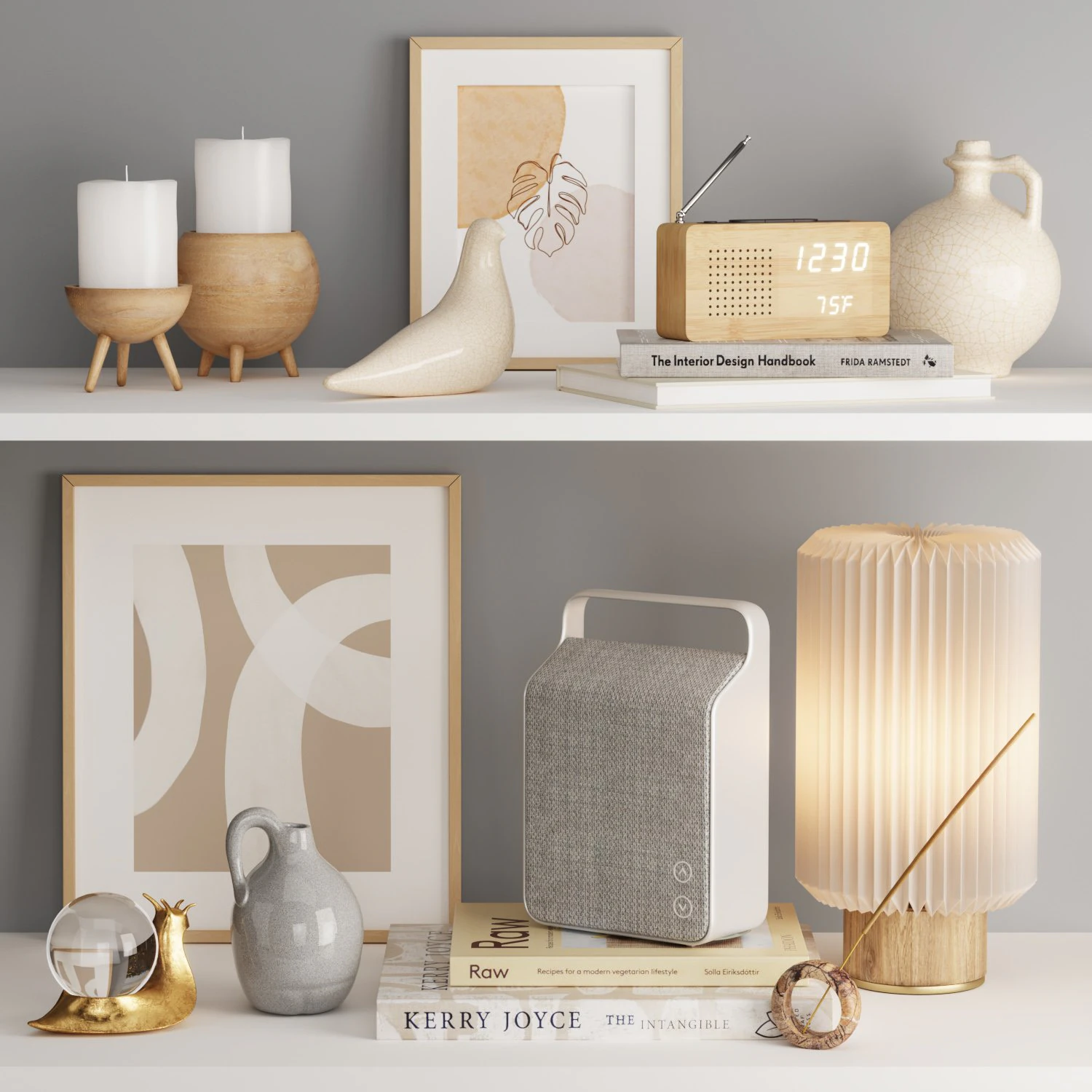 decor set with vifa oslo 3D Model .c4d .max .obj .3ds .fbx .stl .blend 