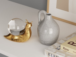 decor set with vifa oslo 3D Модель