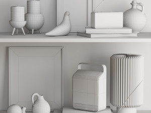 decor set with vifa oslo 3D Модель