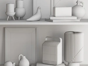 decor set with vifa oslo 3D Model