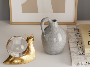 decor set with vifa oslo 3D Модель