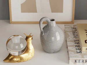 decor set with vifa oslo 3D Model