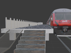 russian station 3D 模型
