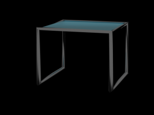 square table 3D मॉडल