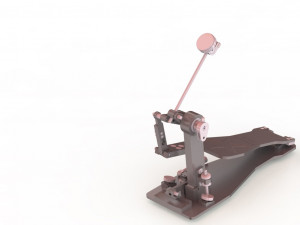 bass drum pedal Modelo 3D