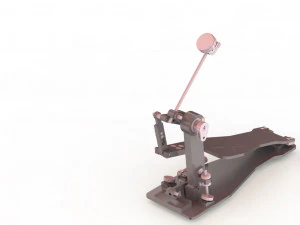 bass drum pedal 3D Model