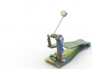 bass drum pedal Modelo 3D