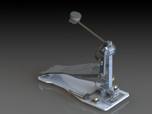 bass drum pedal Modelo 3D