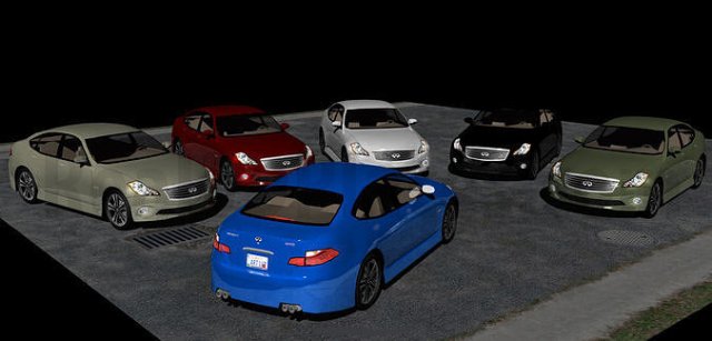 cars 3D 모델 .c4d .max .obj .3ds .fbx .stl .blend 