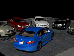 cars 3D 模型
