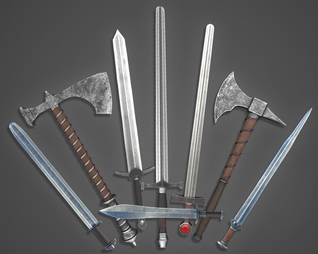 medieval 3D-Modell .c4d .max .obj .3ds .fbx .stl .blend 
