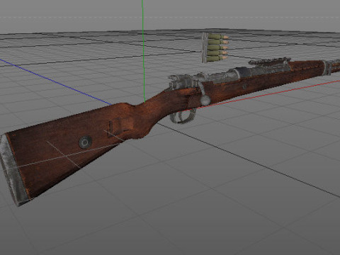 Weapons From PUBG Game Low-poly 3Dモデル