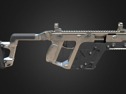 Weapons From PUBG Game Low-poly 3Dモデル