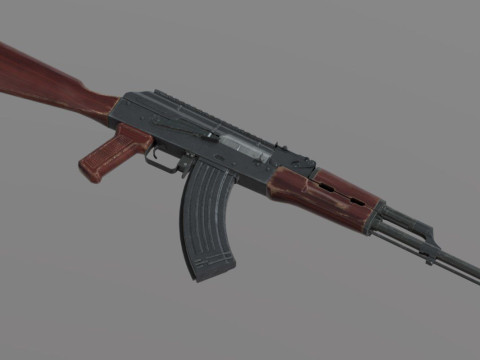 Weapons From PUBG Game Low-poly 3Dモデル