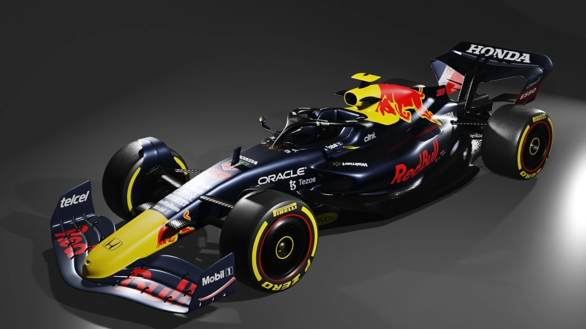 RBl 2022 FORMULA 1 CAR 3D Model .c4d .max .obj .3ds .fbx .stl .blend