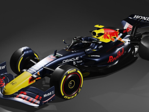RBl 2022 FORMULA 1 CAR 3D 模型