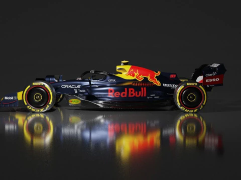 RBl 2022 FORMULA 1 CAR 3D Model