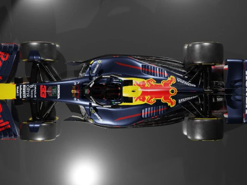 RBl 2022 FORMULA 1 CAR 3D Model