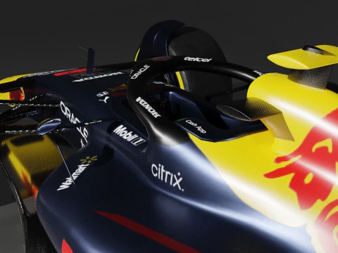 RBl 2022 FORMULA 1 CAR 3D Model