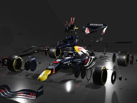 RBl 2022 FORMULA 1 CAR Model 3D