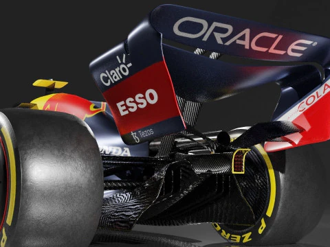 RBl 2022 FORMULA 1 CAR 3D Model