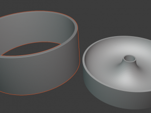mold doughnut v1 3d print 3D Model
