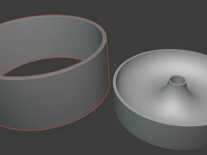 型ドーナツ v1 3d プリント 3Dモデル