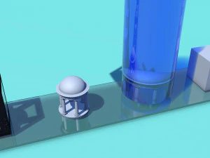 streaming architecture 3d animation cinema 4d 3D Model