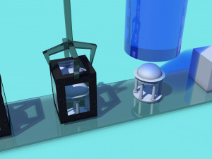 streaming architecture 3d animation cinema 4d 3Dモデル
