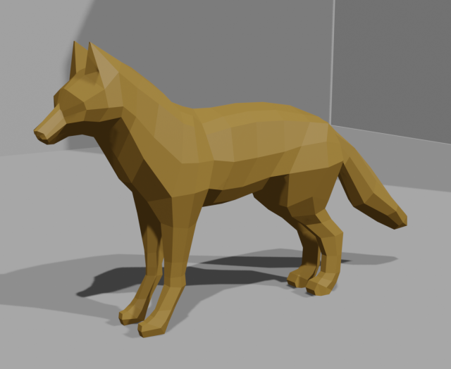 fox 3D Model .c4d .max .obj .3ds .fbx .stl .blend 